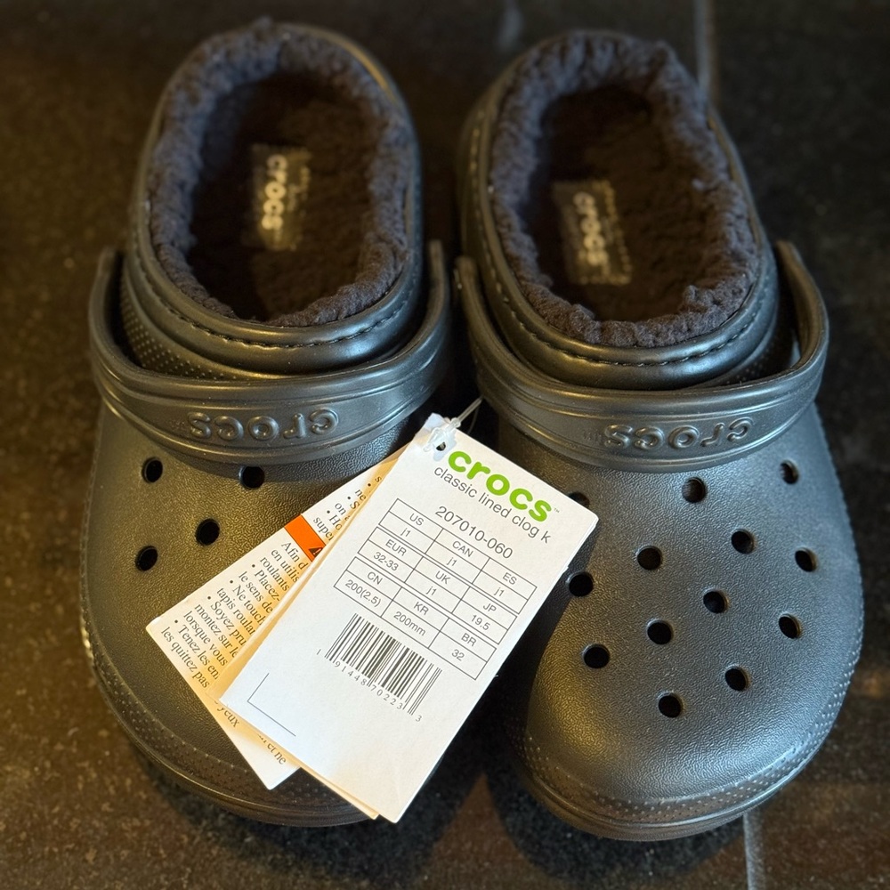 Kids Classic Lined Crocs